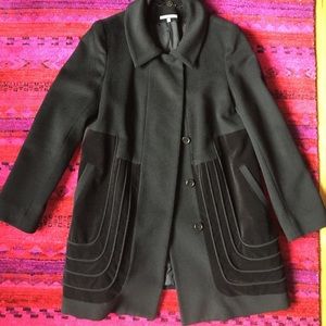 Anne Klein wool pea coat